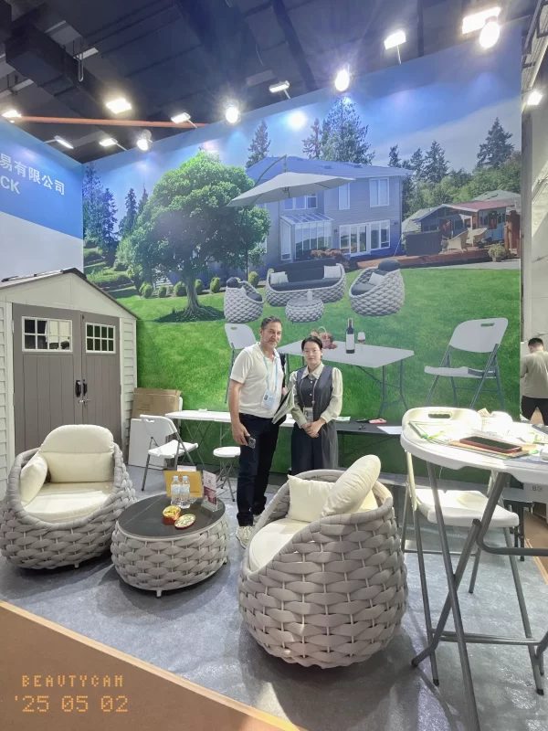 Modern Outdoor Leisure Lounge Furniture L-Shaped Sectional Sofas Aluminium Patio Set Rattan for Backyards Courtyards Parks