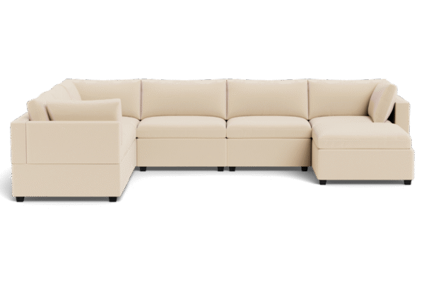 Kova Box Cushion Grand Corner + Ottoman