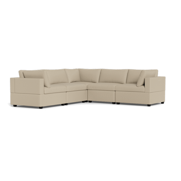 Kova Box Cushion Corner Sectional
