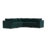 Kova Box Cushion Corner Sectional
