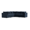 Kova Box Cushion Corner Sectional
