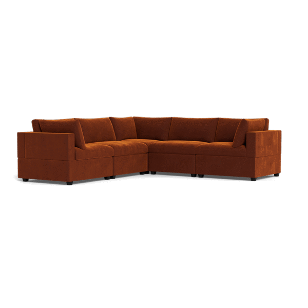Kova Box Cushion Corner Sectional