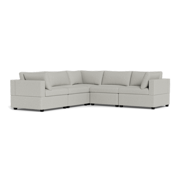 Kova Box Cushion Corner Sectional