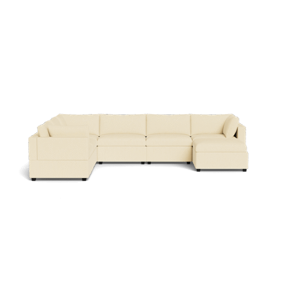 Kova Box Cushion Grand Corner + Ottoman