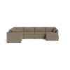 Kova Box Cushion Grand Corner + Ottoman