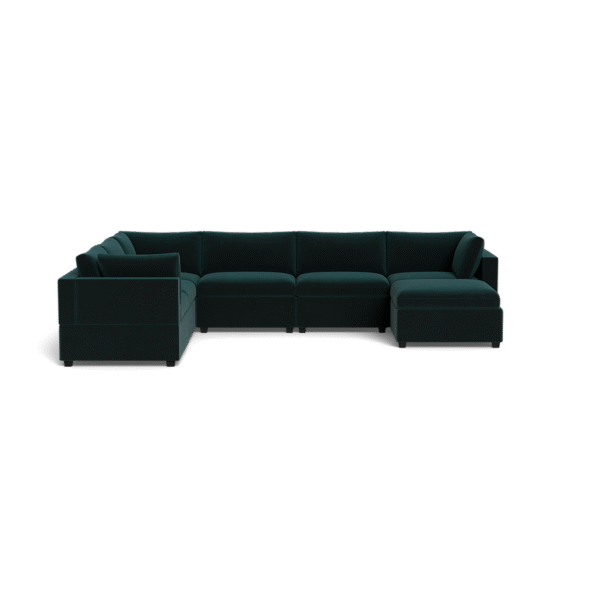 Kova Box Cushion Grand Corner + Ottoman