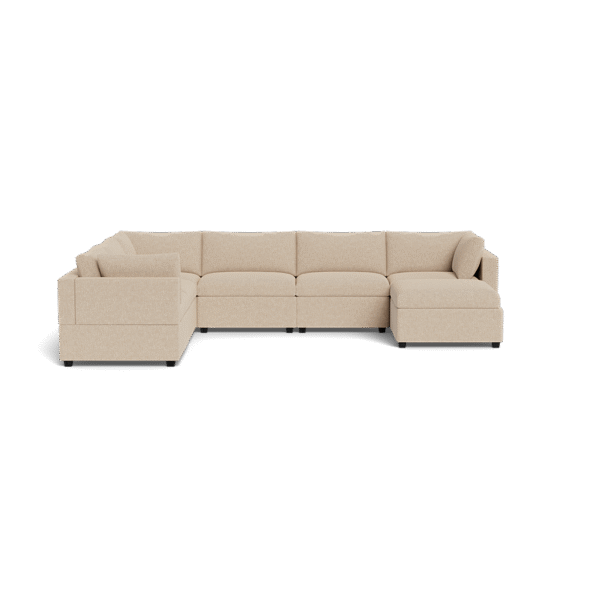 Kova Box Cushion Grand Corner + Ottoman