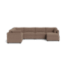 Kova Box Cushion Grand Corner + Ottoman