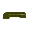 Kova Box Cushion Grand Corner + Ottoman