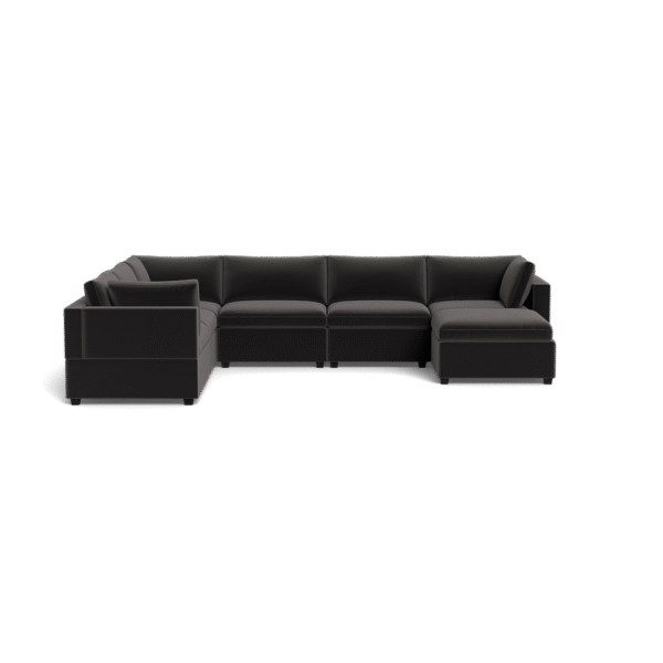 Kova Box Cushion Grand Corner + Ottoman