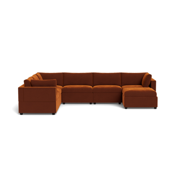 Kova Box Cushion Grand Corner + Ottoman