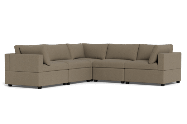 Kova Box Cushion Corner Sectional