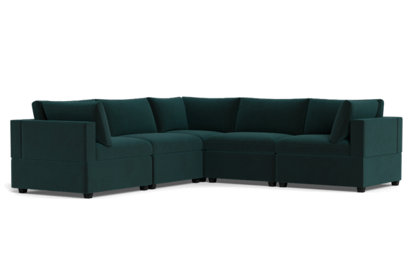 Kova Box Cushion Corner Sectional