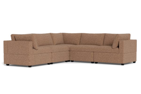 Kova Box Cushion Corner Sectional
