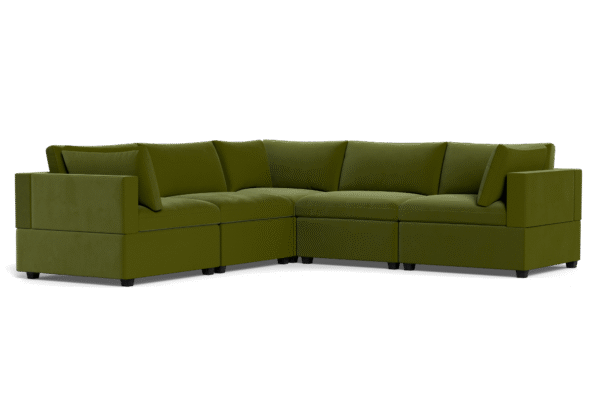Kova Box Cushion Corner Sectional