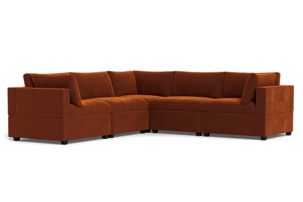 Kova Box Cushion Corner Sectional