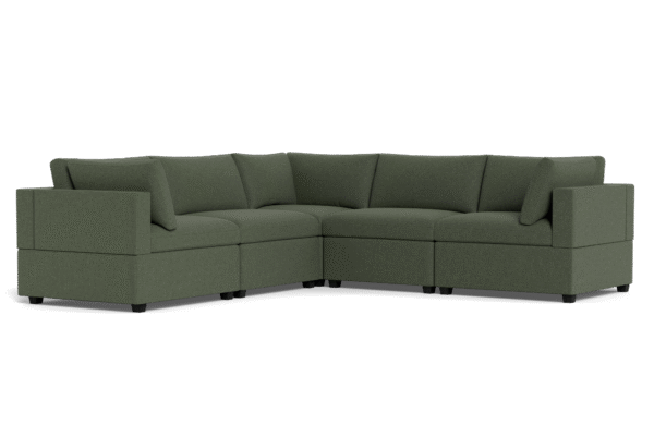 Kova Box Cushion Corner Sectional