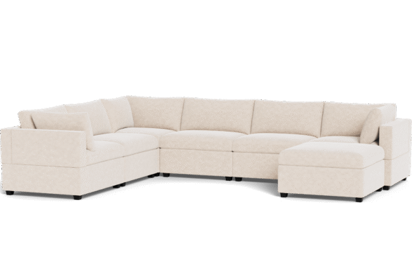 Kova Box Cushion Grand Corner + Ottoman