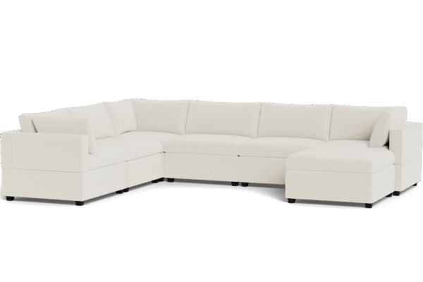 Kova Box Cushion Grand Corner + Ottoman