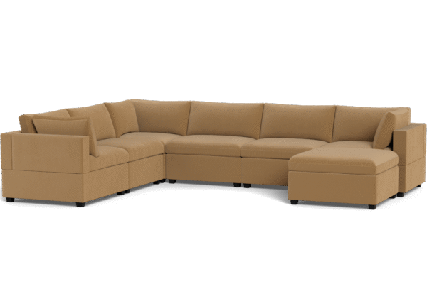 Kova Box Cushion Grand Corner + Ottoman