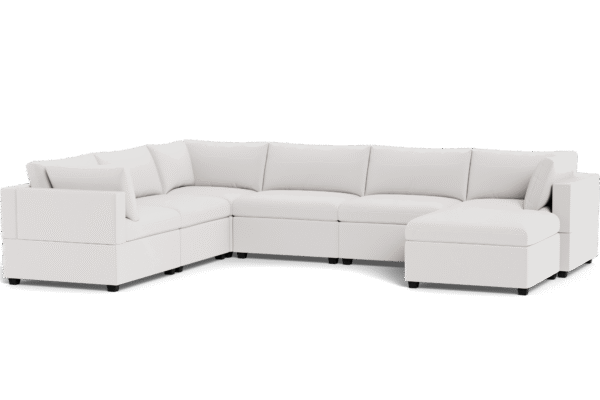 Kova Box Cushion Grand Corner + Ottoman