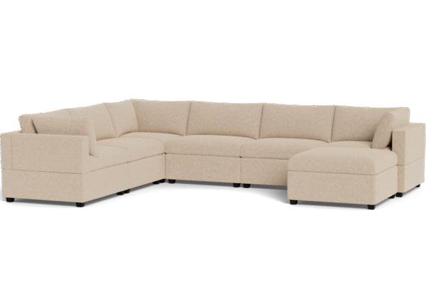 Kova Box Cushion Grand Corner + Ottoman