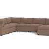 Kova Box Cushion Grand Corner + Ottoman