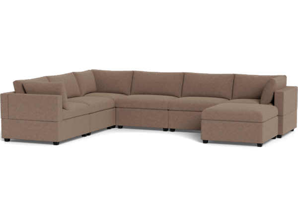 Kova Box Cushion Grand Corner + Ottoman