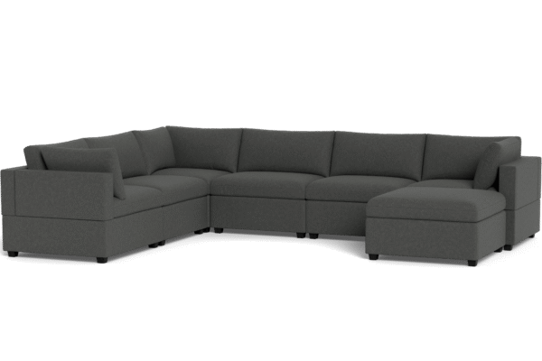 Kova Box Cushion Grand Corner + Ottoman