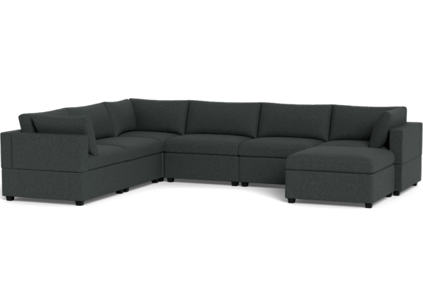 Kova Box Cushion Grand Corner + Ottoman