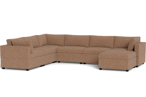 Kova Box Cushion Grand Corner + Ottoman
