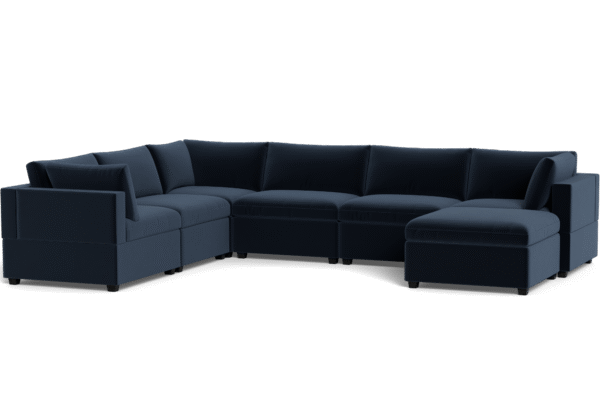 Kova Box Cushion Grand Corner + Ottoman