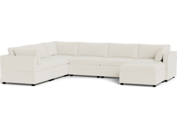 Kova Box Cushion Grand Corner + Ottoman