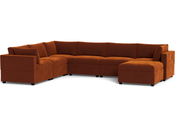 Kova Box Cushion Grand Corner + Ottoman
