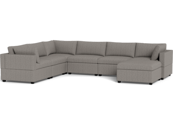Kova Box Cushion Grand Corner + Ottoman