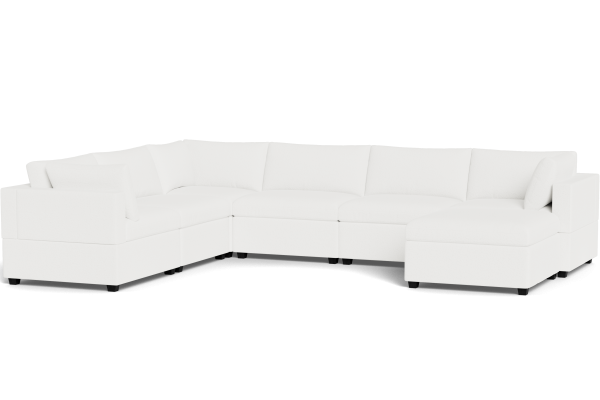 Kova Box Cushion Grand Corner + Ottoman