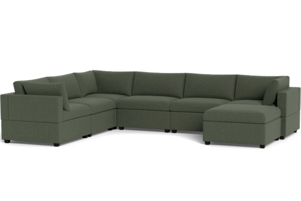 Kova Box Cushion Grand Corner + Ottoman