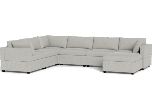 Kova Box Cushion Grand Corner + Ottoman