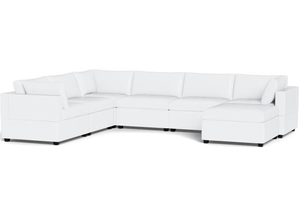 Kova Box Cushion Grand Corner + Ottoman